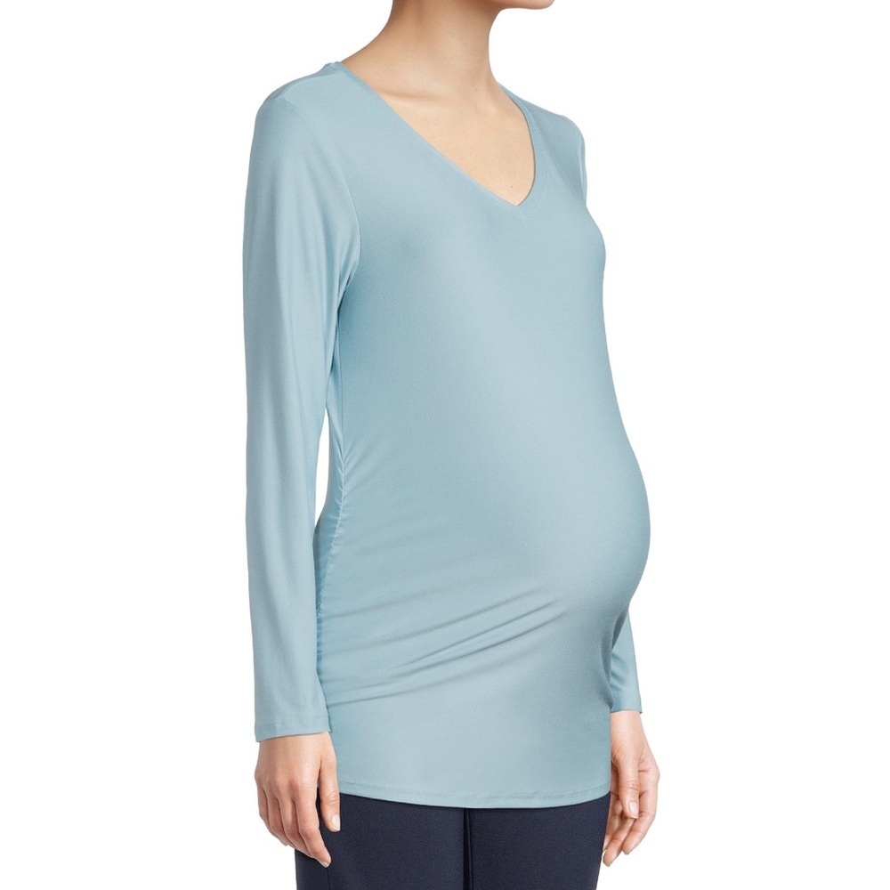 Long Sleeve Maternity Tee for Women